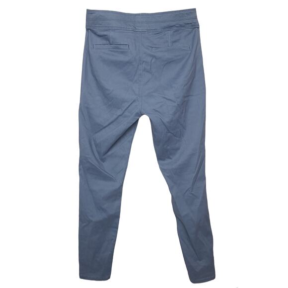 Made And Loved Loft Women's Mid-Rise Ankle Pants Sz 28/6 Skinny Stretch Gray - Picture 7 of 10